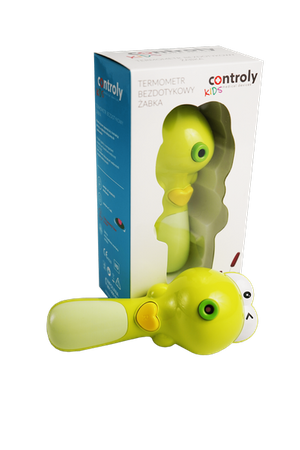 Termometr bezdotykowy Żabka Controly Kids