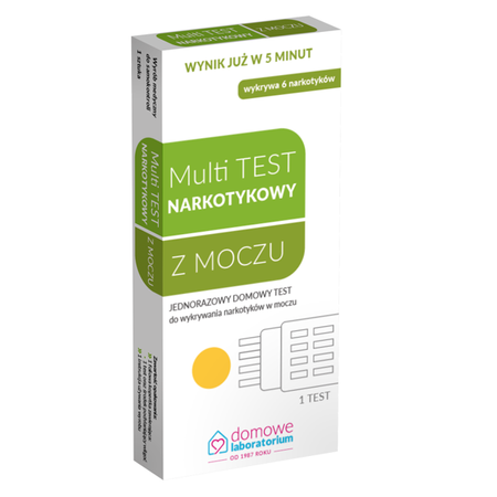 Multi TEST narkotykowy z moczu