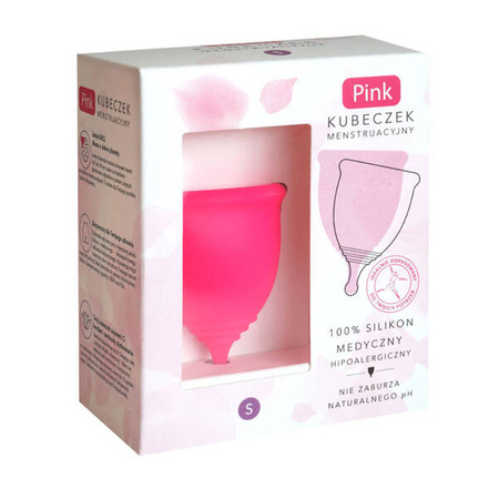 Pink Kubeczek Menstruacyjny rozmiar S – 1 szt.