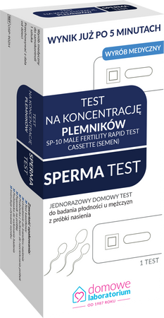 Test na koncentrację plemników Sperma Test