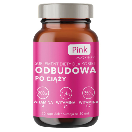 Pink mama Odbudowa po ciąży 30 kapsułek