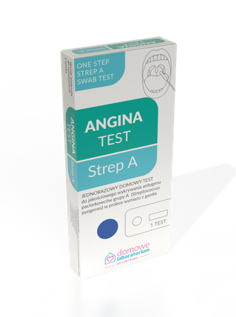 Angina Test - One Step Strep A Swab Test