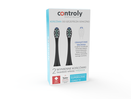 Końcówka do szczoteczki Controly Supersonic i Daily II - miękka
