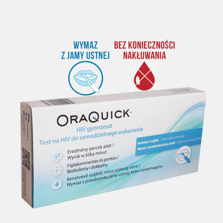 Test OraQuick® na obecność wirusa HIV